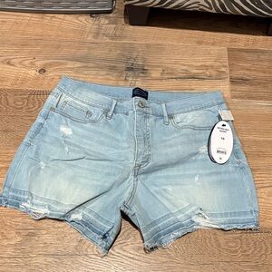 Scoop NYC Light Blue Jean Shorts